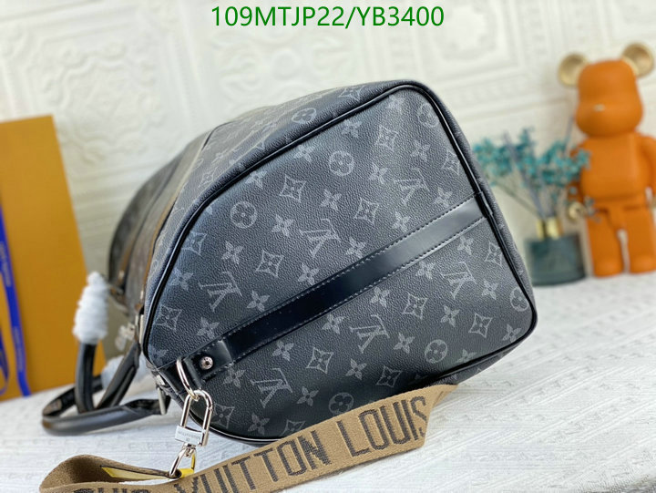 LV Bags-(4A)-Keepall BandouliRe 45-50-,Code: YB3400,$: 109USD