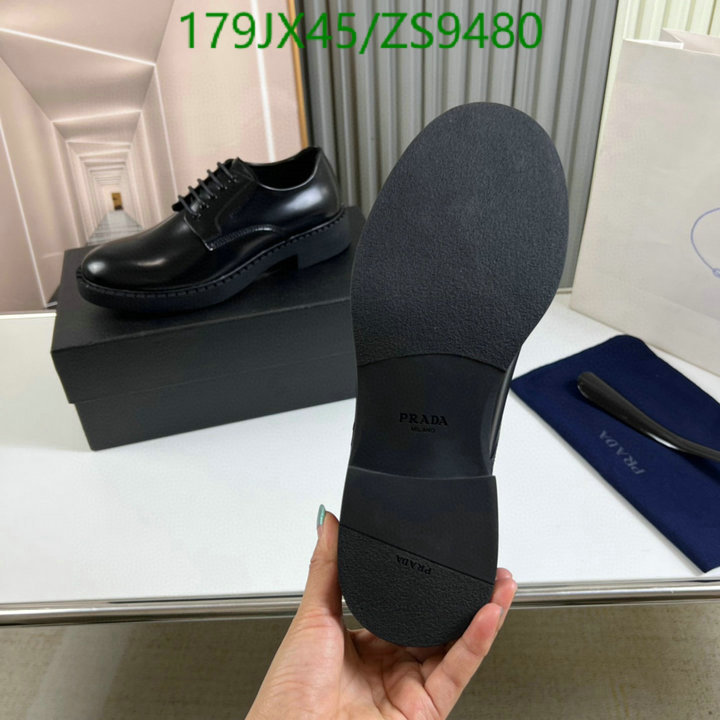 Men shoes-Prada, Code: ZS9480,$: 179USD