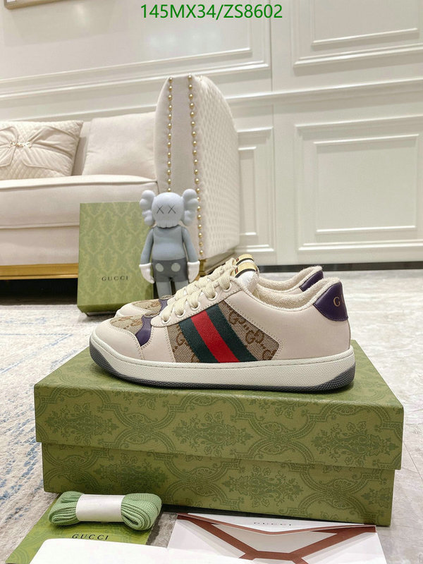 Men shoes-Gucci, Code: ZS8602,$: 145USD