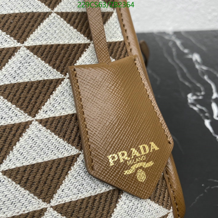 Prada Bag-(Mirror)-Diagonal-,Code: ZB2364,$: 229USD