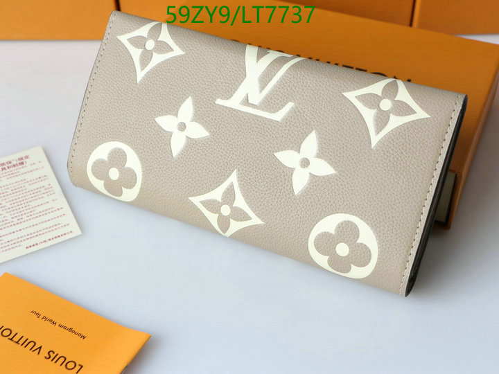 LV Bags-(4A)-Wallet-,Code: LT7737,$: 59USD