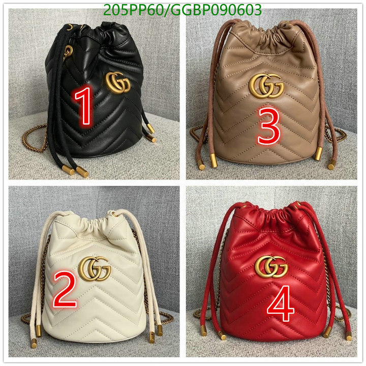 Gucci Bag-(Mirror)-Marmont,Code: GGBP090603,$: 205USD