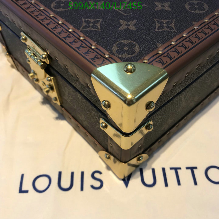 LV Bags-(Mirror)-Vanity Bag-,Code: LJ7455,$: 599USD