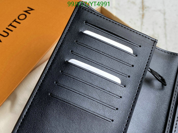 LV Bags-(Mirror)-Wallet-,Code: YT4991,$: 99USD