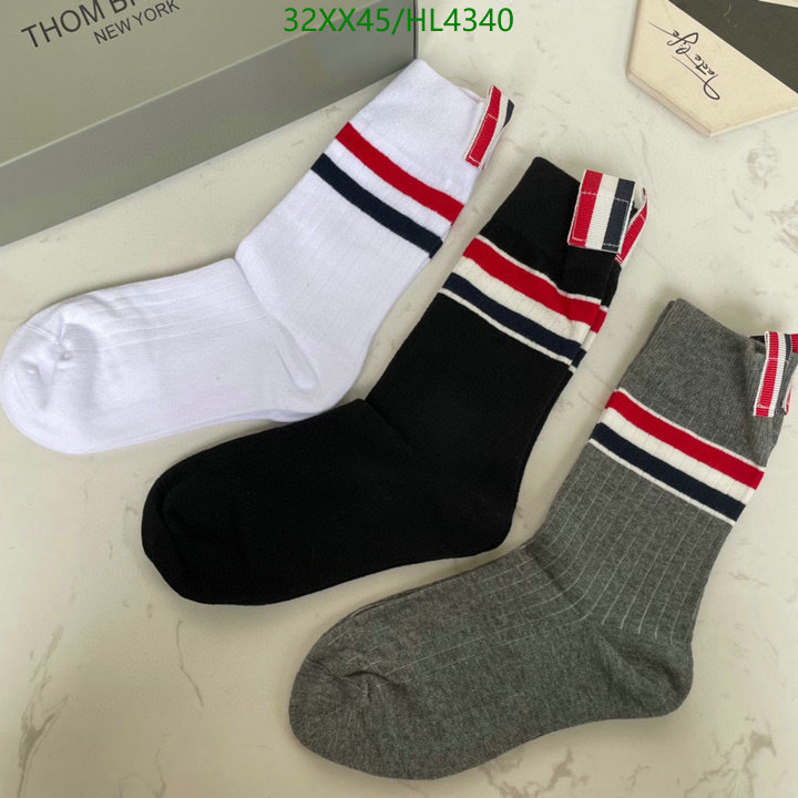 Sock-Thom Browne, Code: HL4340,$: 32USD