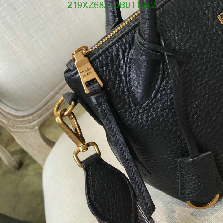Prada Bag-(Mirror)-Handbag-,Code: PDB011942,$:219USD