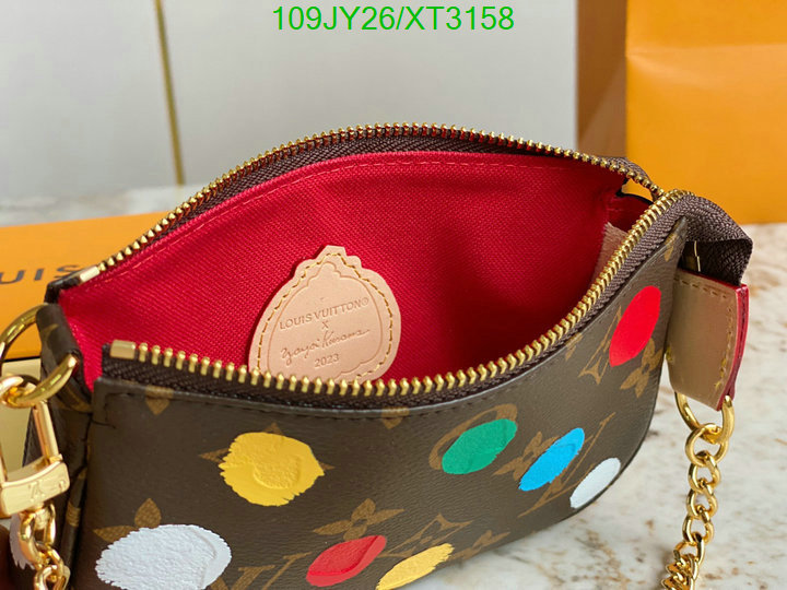 LV Bags-(Mirror)-Wallet-,Code: XT3158,$: 109USD