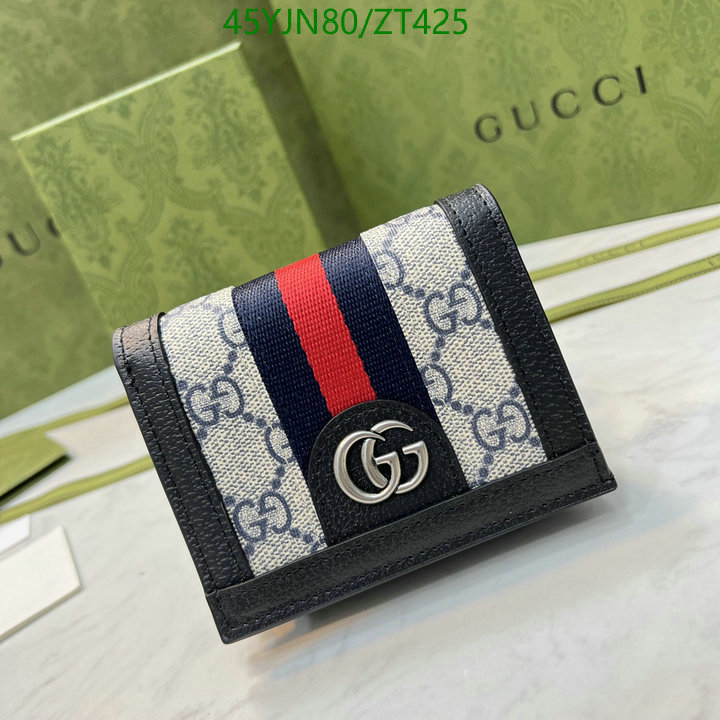 Gucci Bag-(4A)-Wallet-,Code: ZT425,$: 45USD