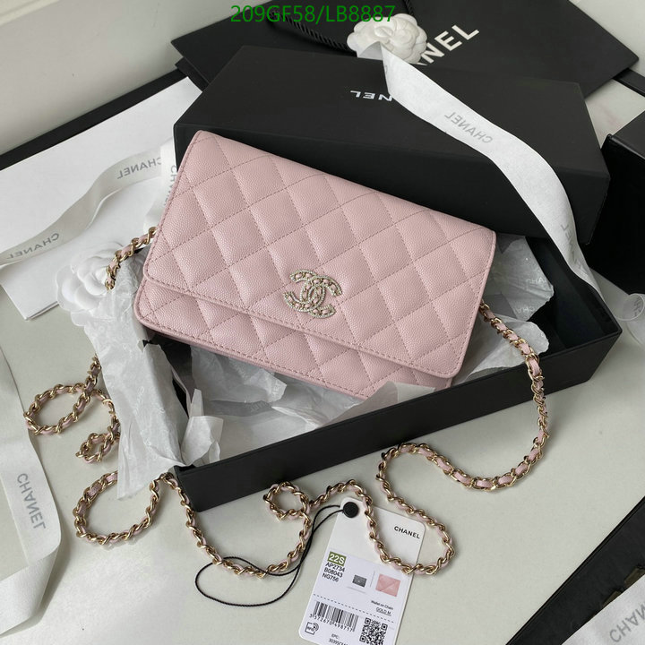 Chanel Bags -(Mirror)-Diagonal-,Code: LB8887,$: 209USD