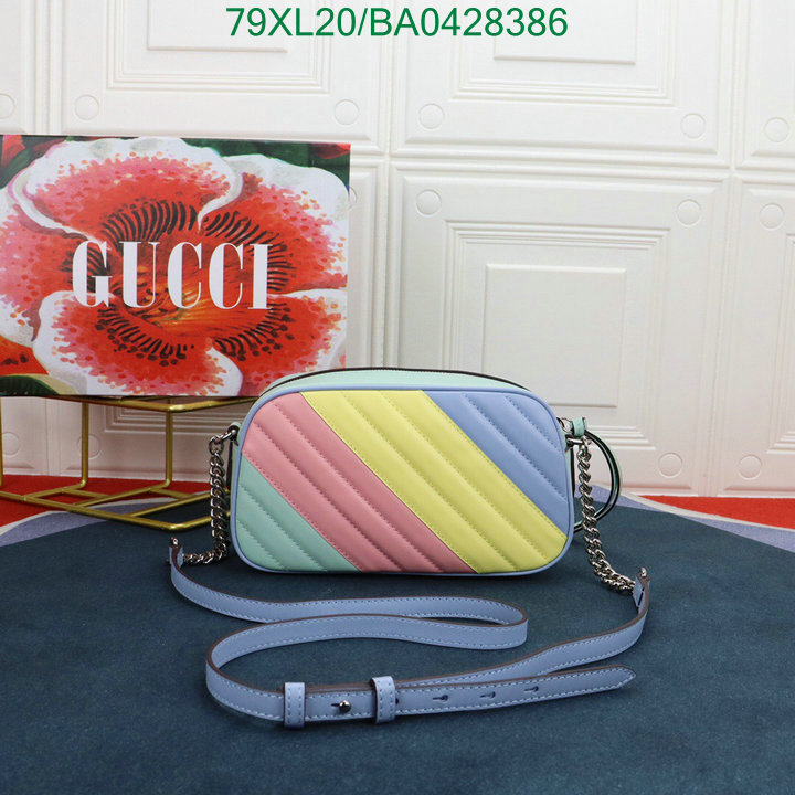 Gucci Bag-(4A)-Marmont,Code:BA0428386,$: 79USD