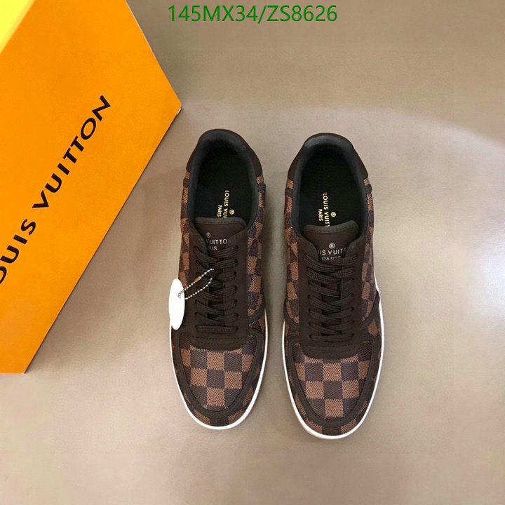 Men shoes-LV, Code: ZS8626,$: 145USD