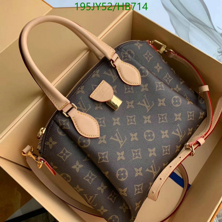 LV Bags-(Mirror)-Handbag-,Code: HB714,$: 195USD