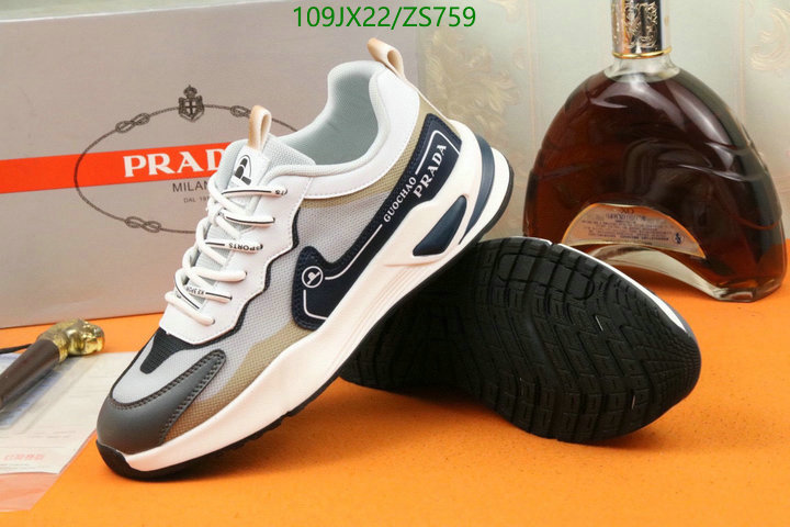 Men shoes-Prada, Code: ZS759,$: 109USD