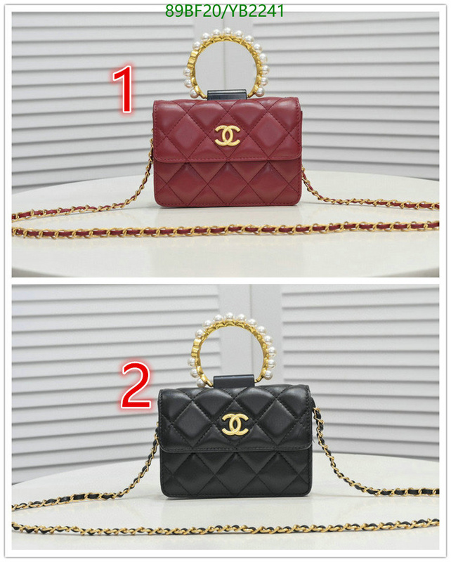 Chanel Bags ( 4A )-Diagonal-,Code: YB2241,$: 89USD