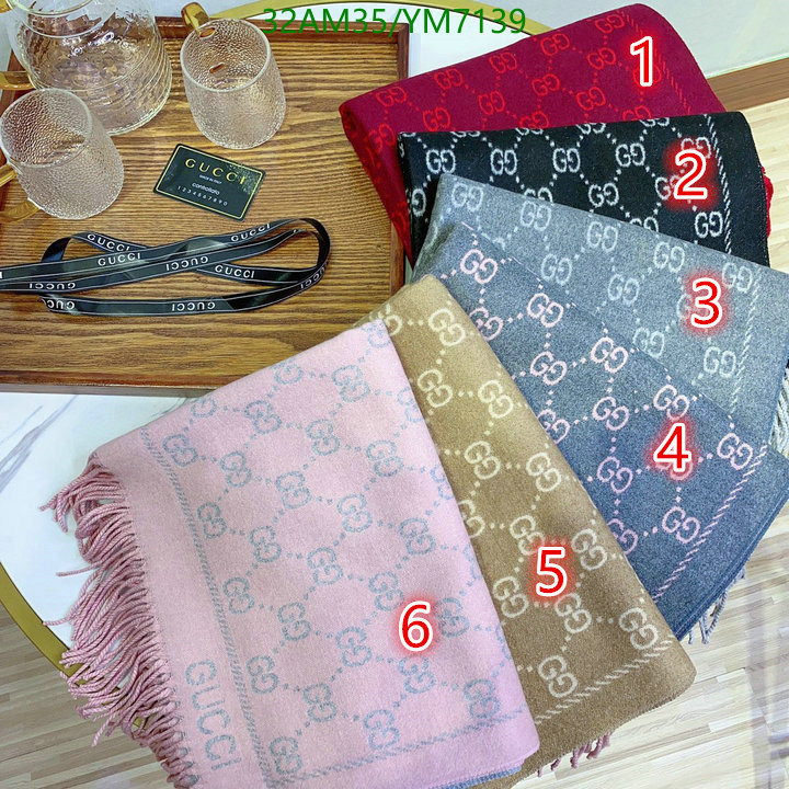 Scarf-Gucci, Code: YM7139,$: 32USD