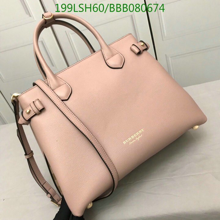 Burberry Bag-(Mirror)-Handbag-,Code: BBB080674,$:199USD