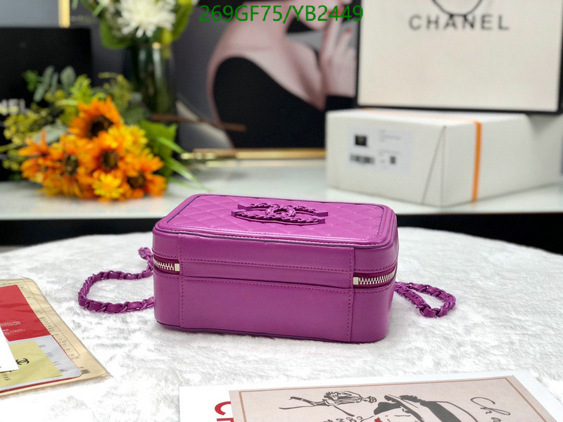 Chanel Bags -(Mirror)-Vanity--,Code: YB2449,$: 269USD