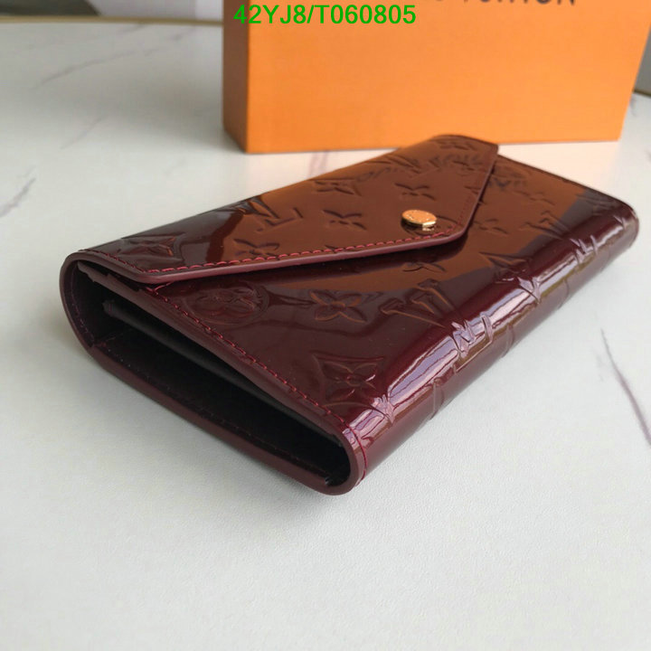 LV Bags-(4A)-Wallet-,Code: T060805,$: 42USD