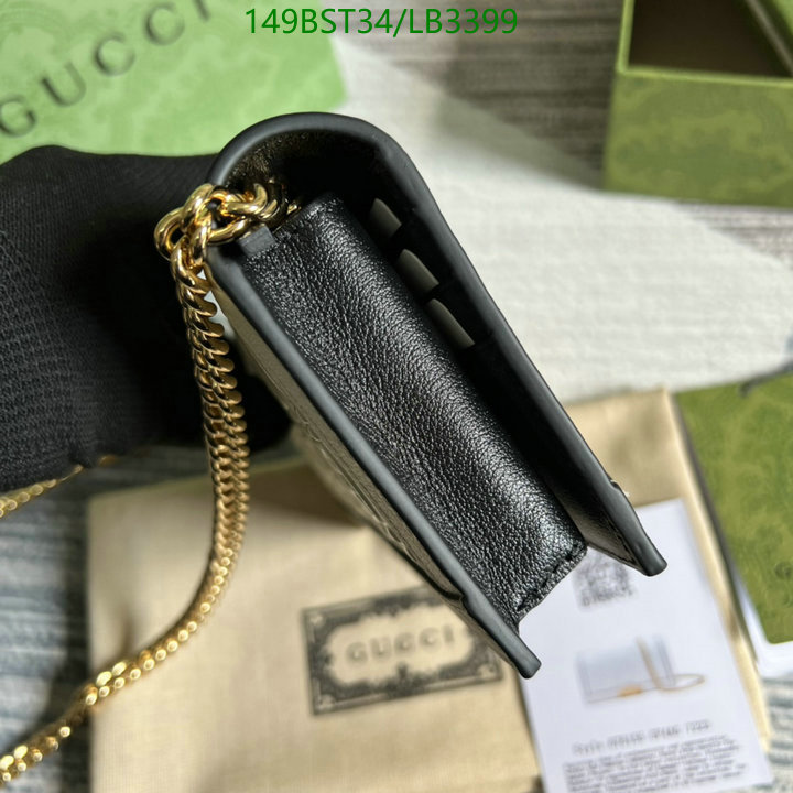 Gucci Bag-(Mirror)-Diagonal-,Code: LB3399,$: 149USD