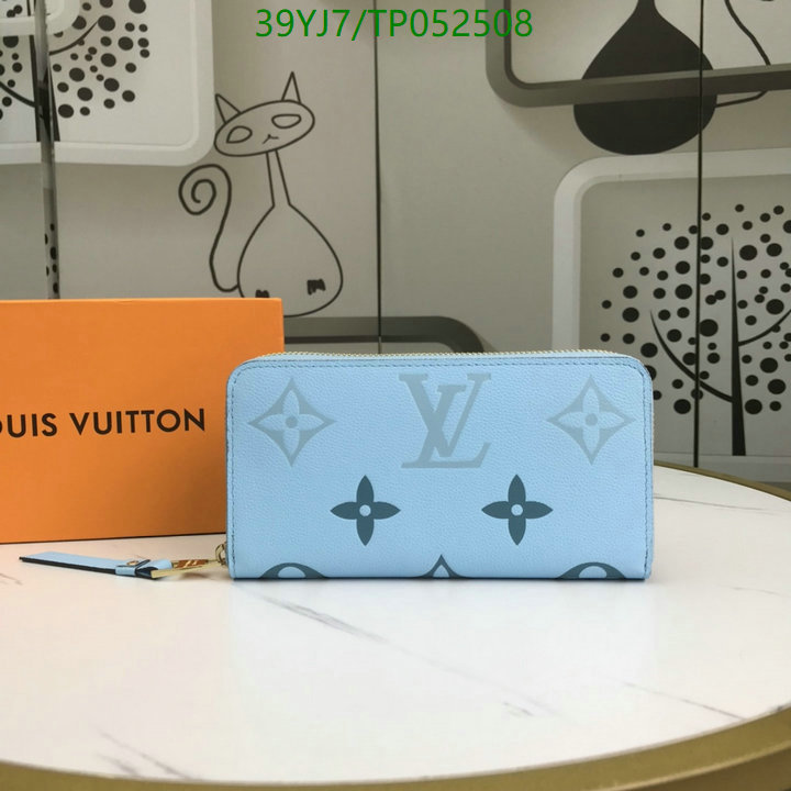 LV Bags-(4A)-Wallet-,Code: TP052508,$: 39USD