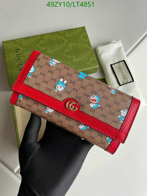 Gucci Bag-(4A)-Wallet-,Code: LT4851,$: 49USD