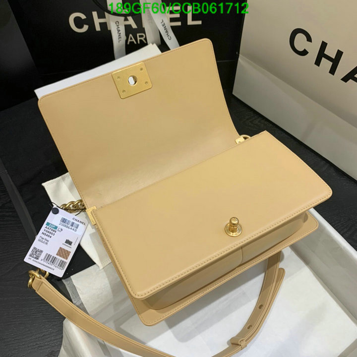 Chanel Bags -(Mirror)-Le Boy,Code: CCB061712,$: 189USD