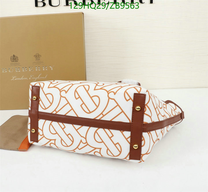 Burberry Bag-(4A)-Handbag-,Code: ZB9563,$: 129USD