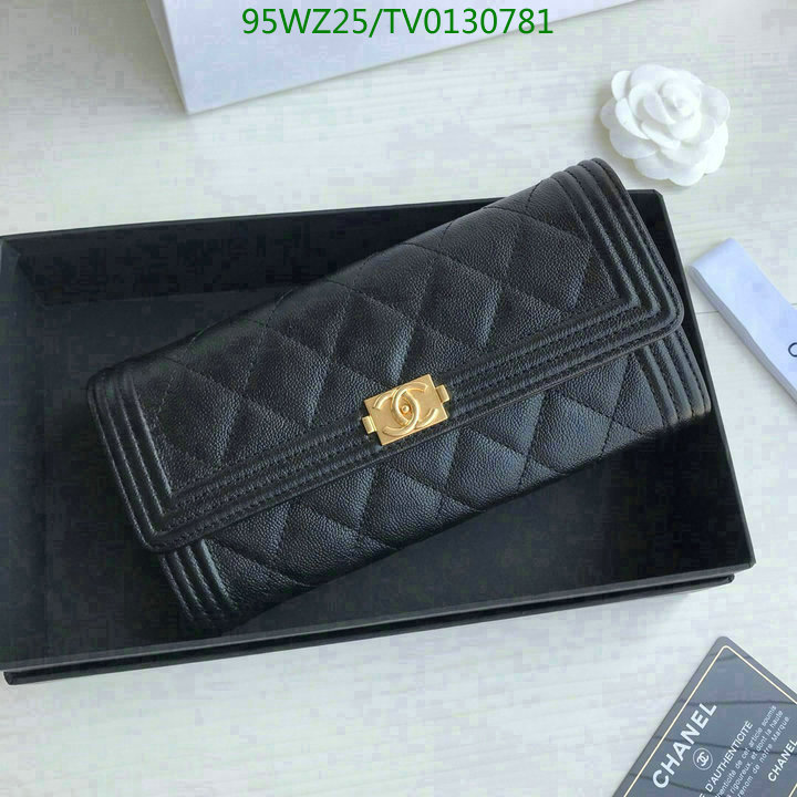 Chanel Bags ( 4A )-Wallet-,Code: TV0130781,$: 99USD