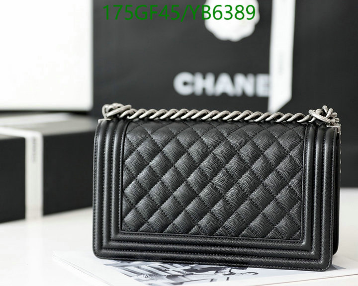 Chanel Bags -(Mirror)-Le Boy,Code: YB6389,$: 175USD