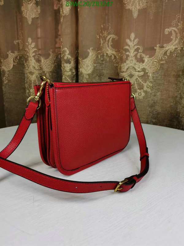 Coach Bag-(4A)-Diagonal-,Code: ZB3247,$: 89USD