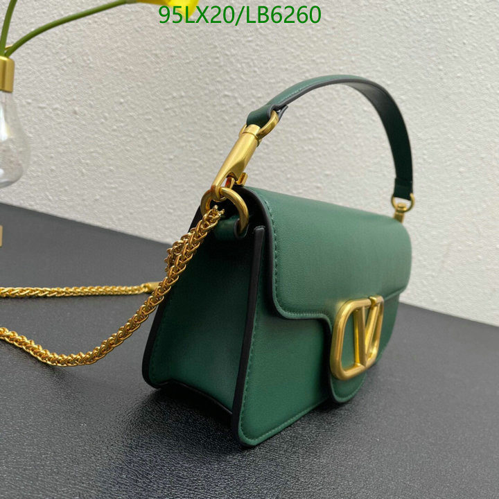 Valentino Bag-(4A)-LOC-V Logo ,Code: LB6260,$: 95USD