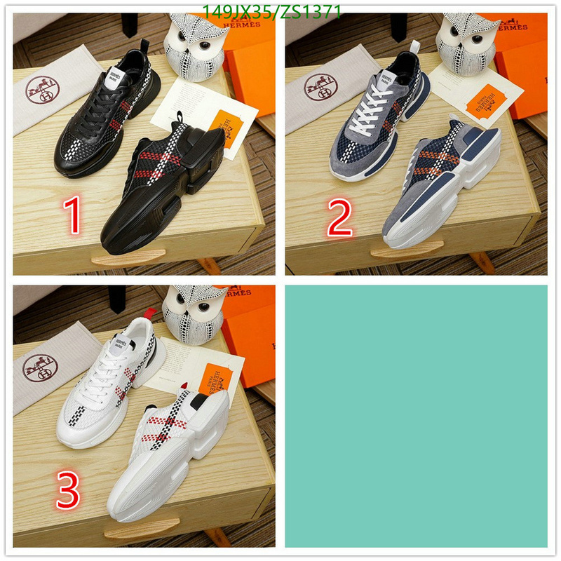 Men shoes-Hermes, Code: ZS1371,$: 149USD