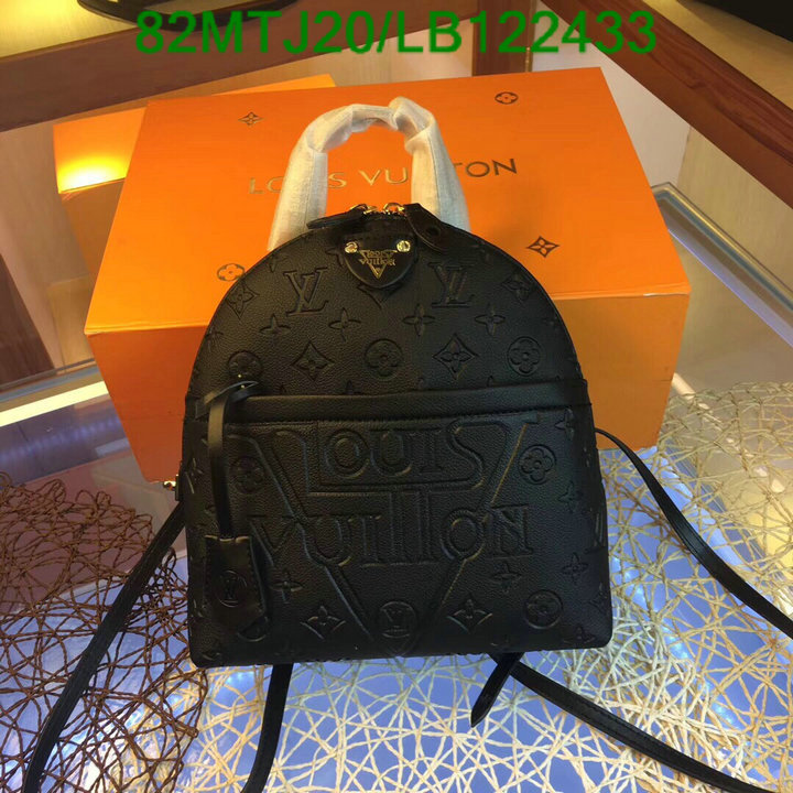 LV Bags-(4A)-Backpack-,Code: LB122433,$: 82USD