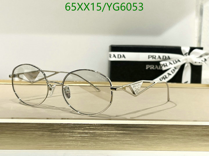 Glasses-Prada, Code: YG6053,$: 65USD