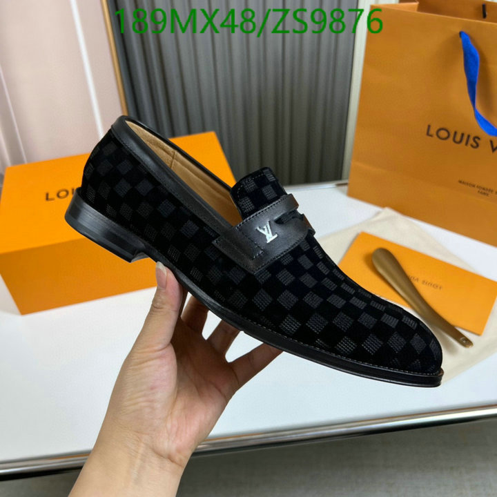 Men shoes-LV, Code: ZS9876,$: 189USD