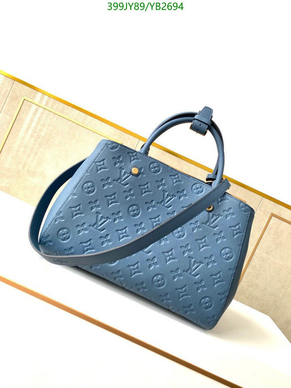 LV Bags-(Mirror)-Handbag-,Code: YB2694,$: 399USD