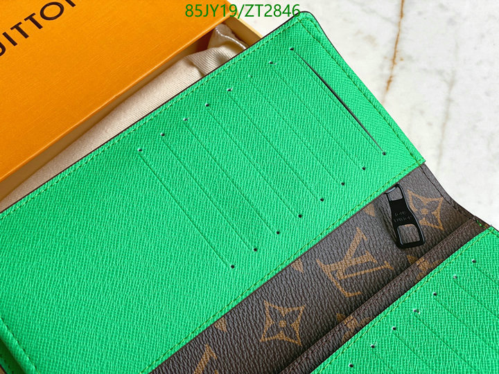 LV Bags-(Mirror)-Wallet-,Code: ZT2846,$: 85USD