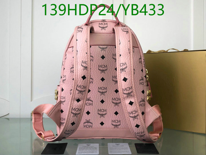 MCM Bag-(Mirror)-Backpack-,Code: YB433,