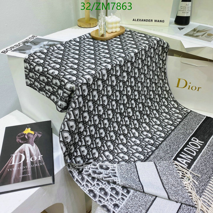 Scarf-Dior, Code: ZM7863,$: 32USD