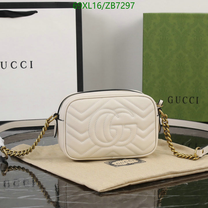 Gucci Bag-(4A)-Marmont,Code: ZB7297,$: 69USD