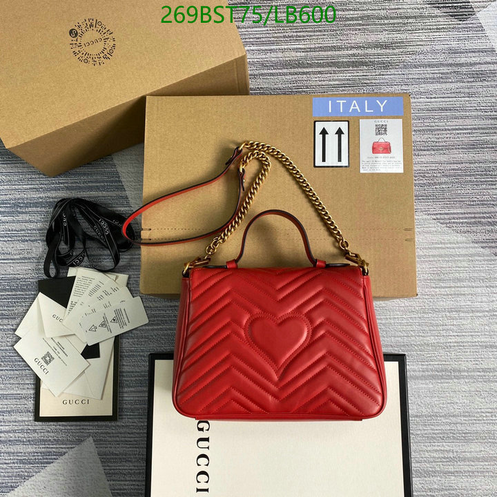 Gucci Bag-(Mirror)-Marmont,Code: LB600,$: 269USD