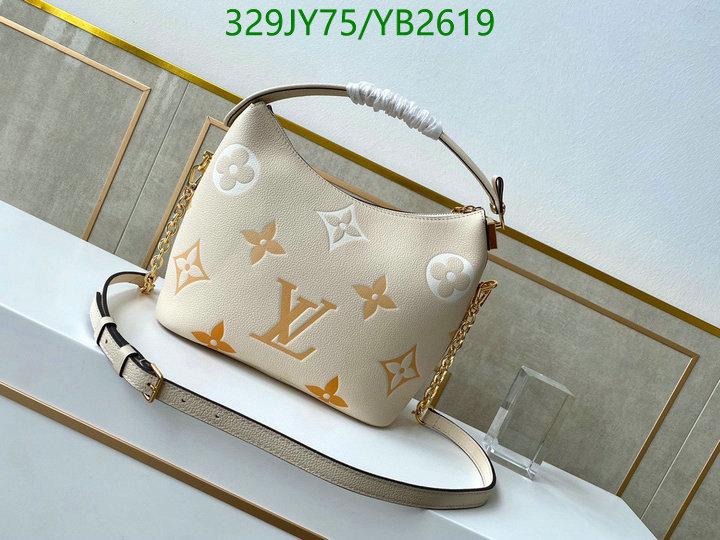 LV Bags-(Mirror)-Handbag-,Code: YB2619,$: 329USD