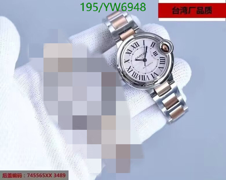 Watch-4A Quality-Cartier, Code: YW6948,$: 195USD