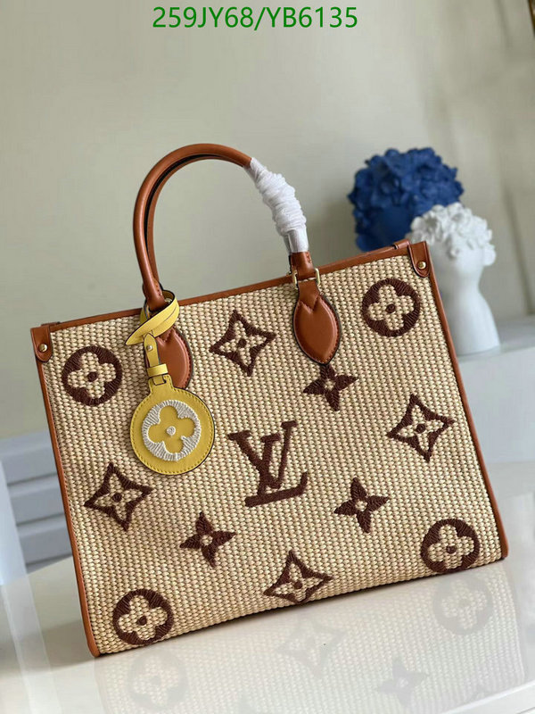 LV Bags-(Mirror)-Handbag-,Code: YB6135,$: 259USD