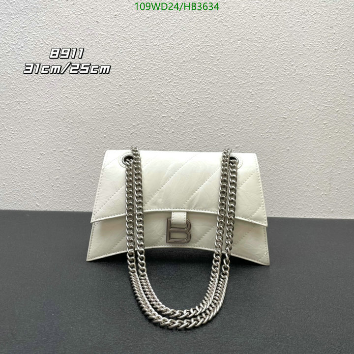 Balenciaga Bag-(4A)-Other Styles-,Code: HB3634,