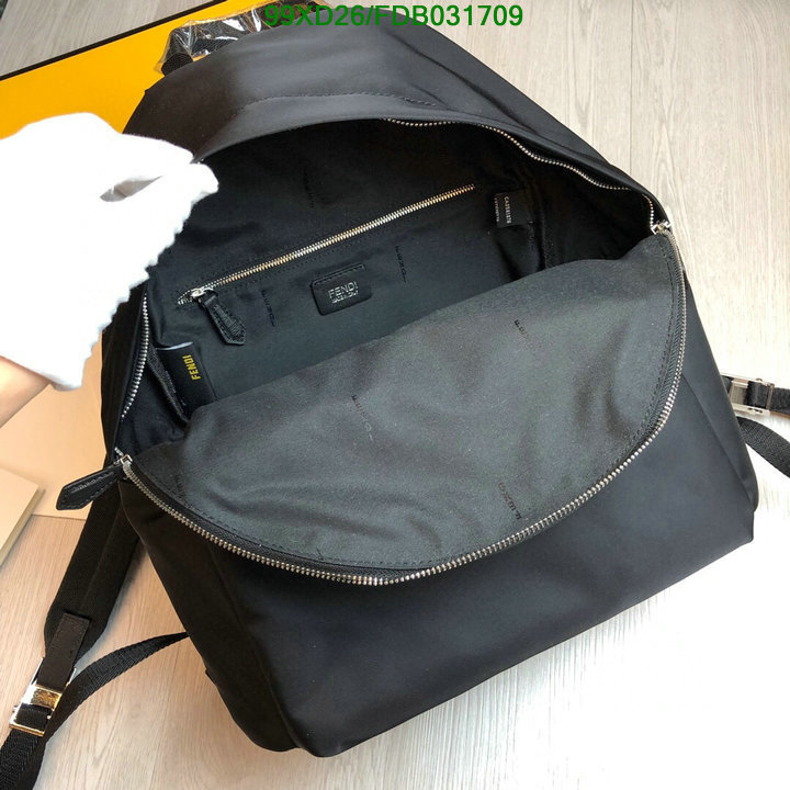 Fendi Bag-(4A)-Backpack-,Code: FDB031709,$:99USD