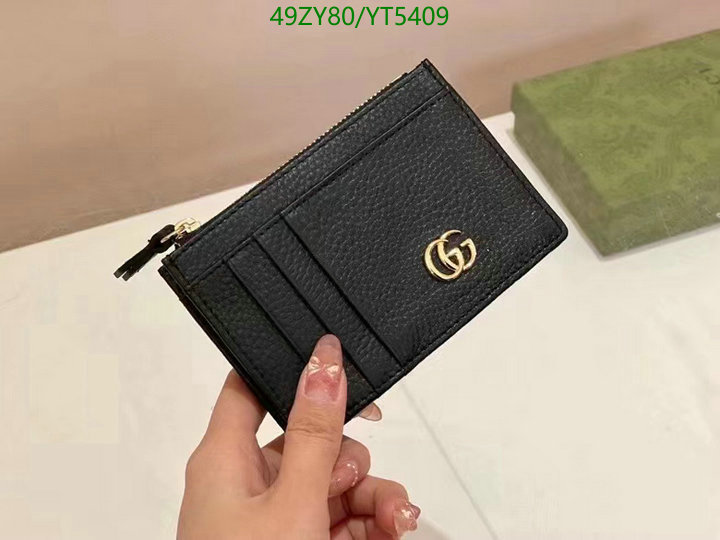 Gucci Bag-(4A)-Wallet-,Code: YT5409,$: 49USD