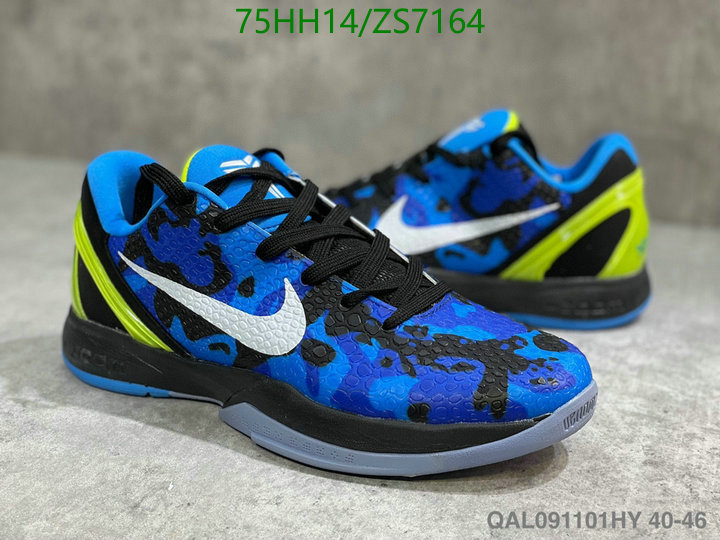 Men shoes-Nike, Code: ZS7164,$: 75USD