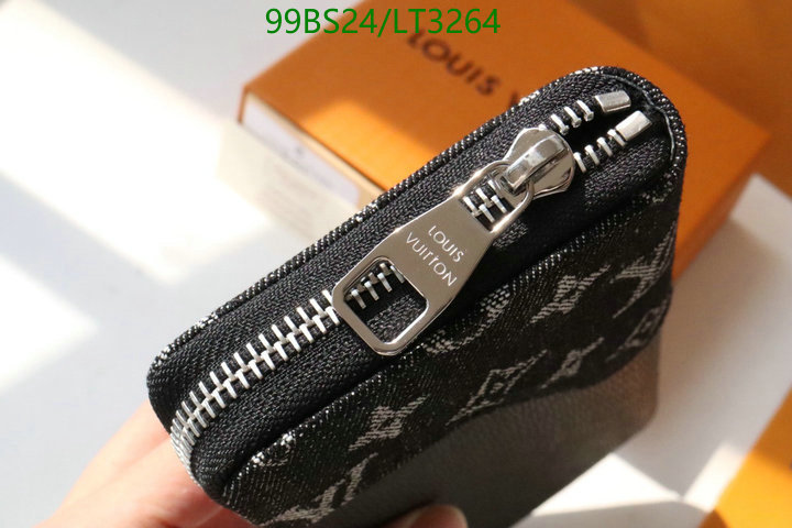 LV Bags-(Mirror)-Wallet-,Code: LT3264,$: 99USD