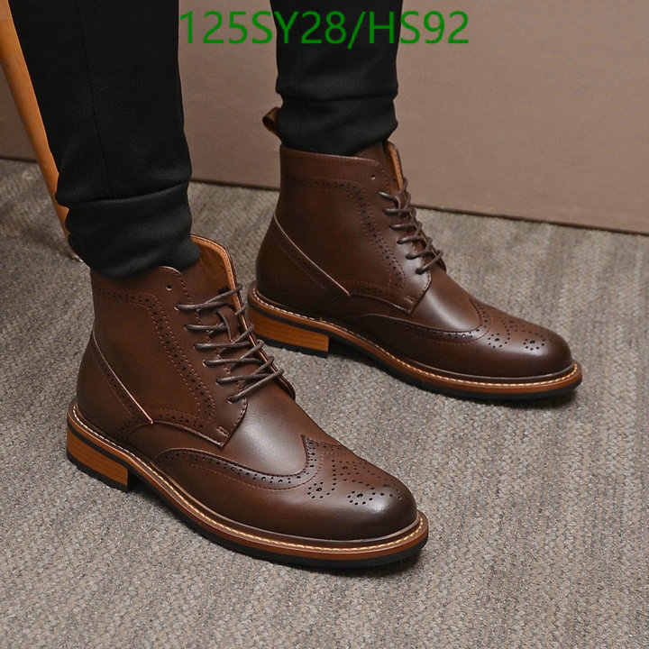 Men shoes-Boots, Code: HS92,$: 125USD